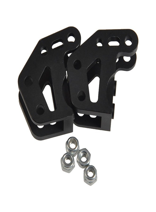 Que-T Alloy Dual Lower Shock Link Mount for 1/10 RC Crawler Axial Wraith 90018 RR10 - Image 2